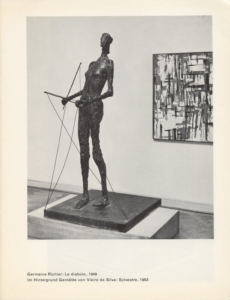 Kunsthalle Basel: Germaine Richier, Roger Bissière, Hans Rudolf Schiess, Raoul Ubac, Maria Helena Vieira da Silva