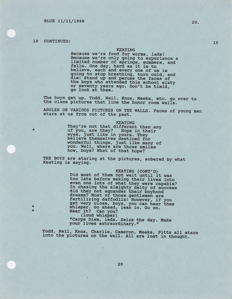 Dead Poets Society