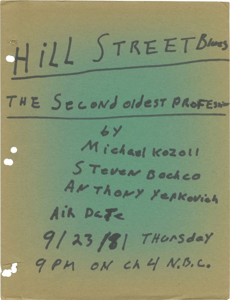 Hill Street Blues: The Second Oldest Profession