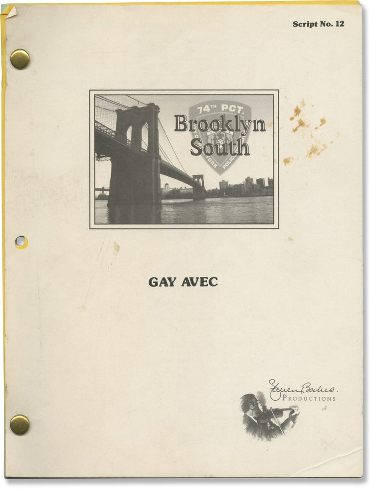 Brooklyn South: Gay Avec (Original screenplay for the 1998 television episode