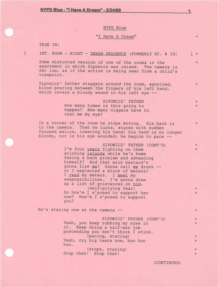 NYPD Blue: I Have a Dream