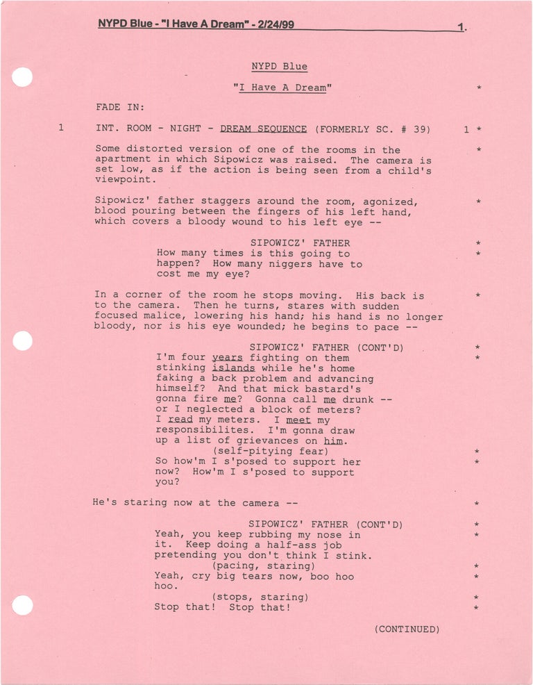 NYPD Blue: I Have a Dream