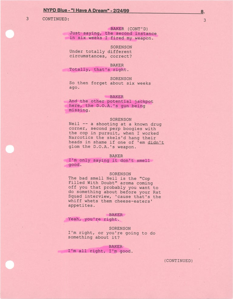NYPD Blue: I Have a Dream