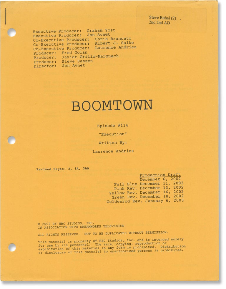 Boomtown: Execution