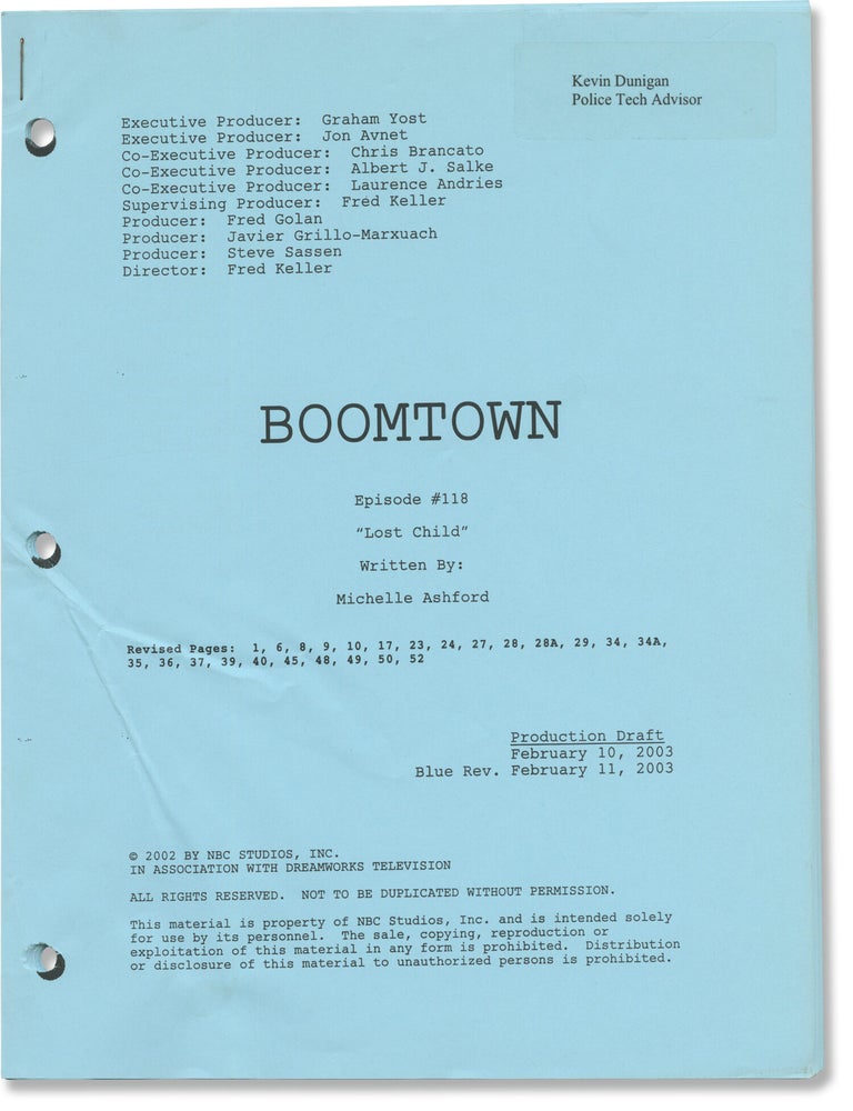 Boomtown: Lost Child