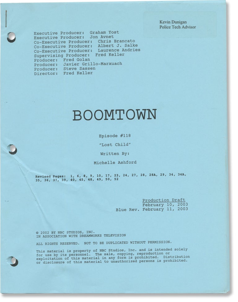 Boomtown: Lost Child
