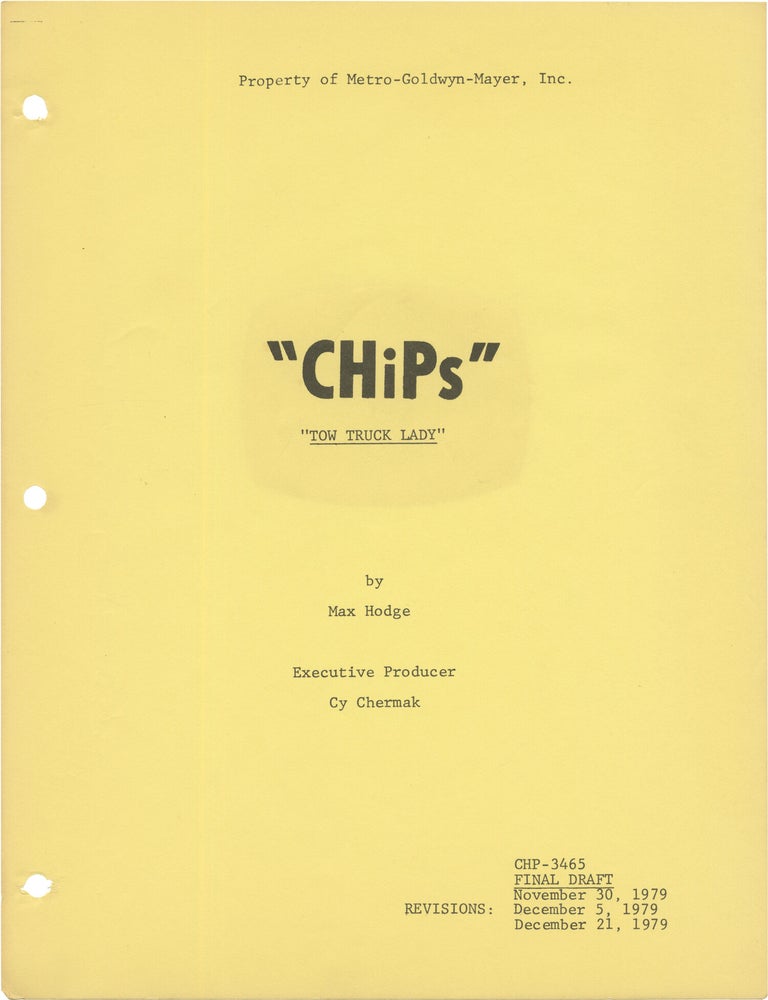 CHiPS: Tow Truck Lady