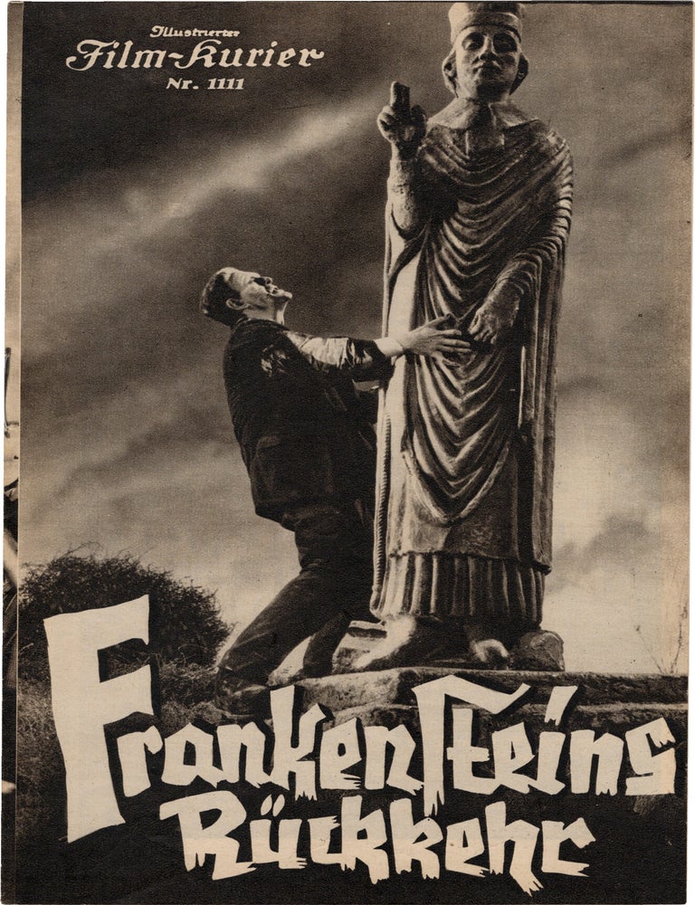 Book #171327] The Bride of Frankenstein [Frankensteins R&uuml;ckkehr] (Original Austrian program for...
