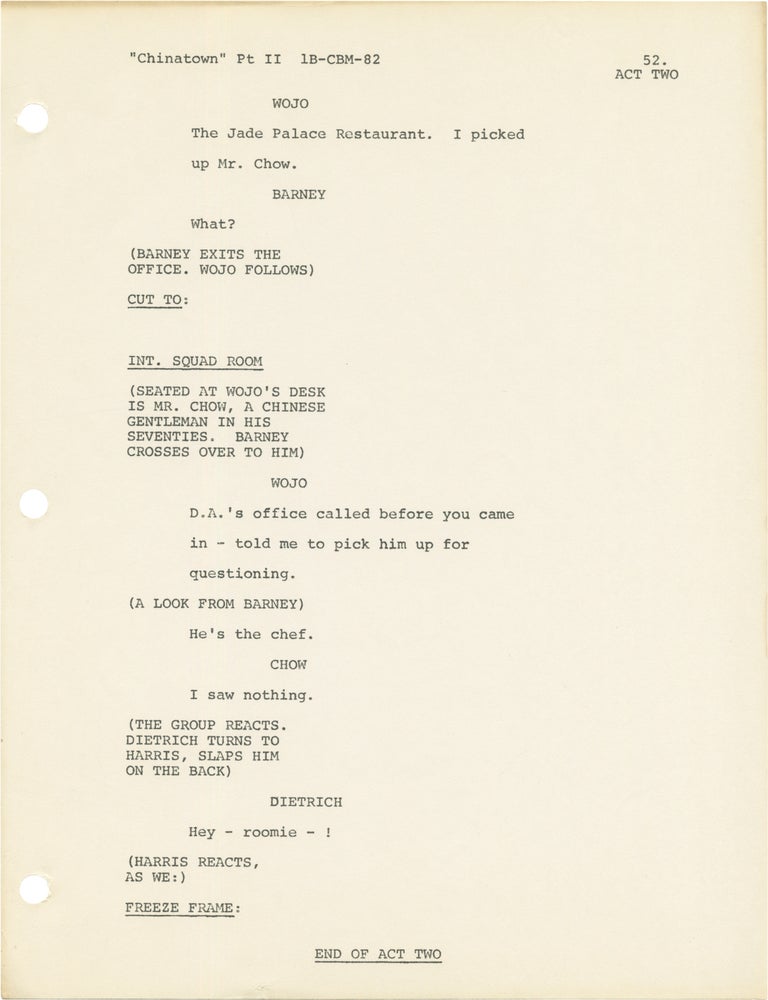 Barney Miller: Chinatown Part II