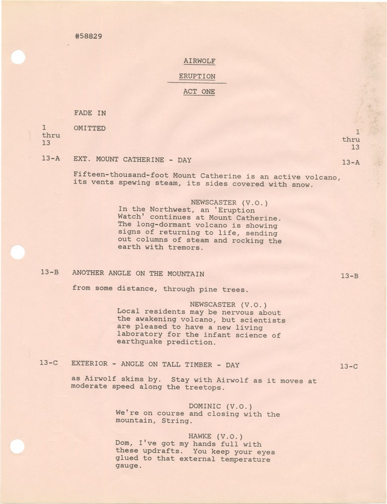 Airwolf: Eruption