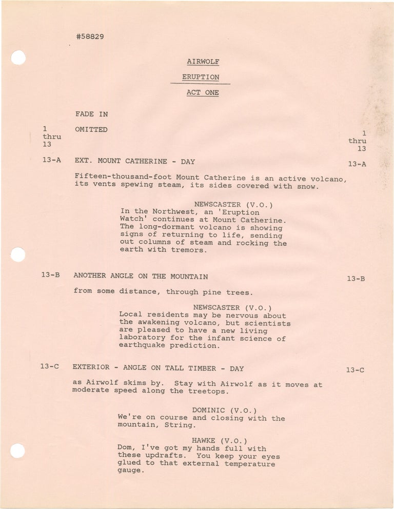 Airwolf: Eruption
