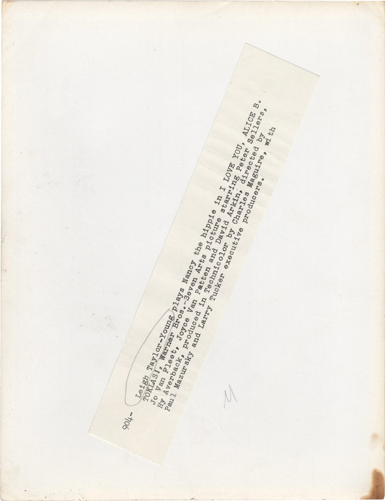 I Love You, Alice B. Toklas
