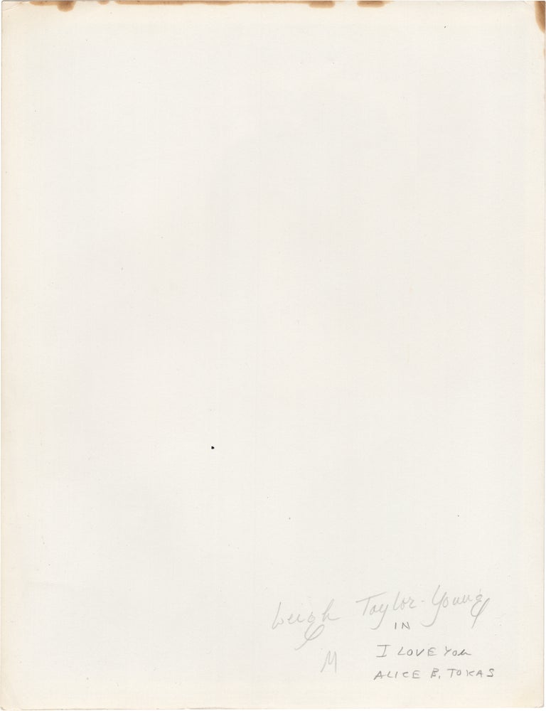 I Love You, Alice B. Toklas