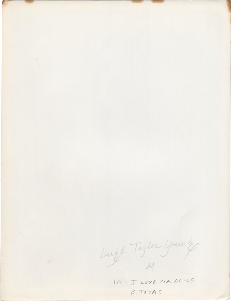 I Love You, Alice B. Toklas
