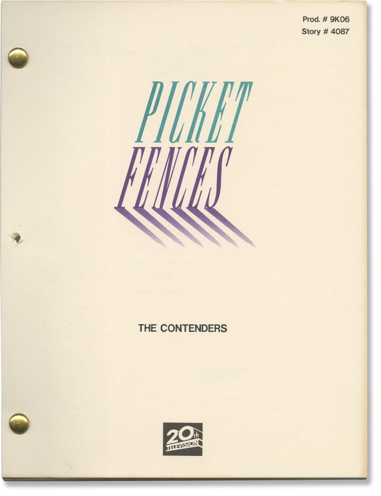 Picket Fences: The Contenders (Original screenplay for the 1992 television episode