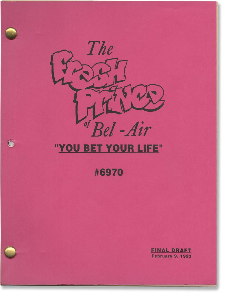 The Fresh Prince of Bel-Air: You Bet Your Life (Original screenplay for the 1993 television episode