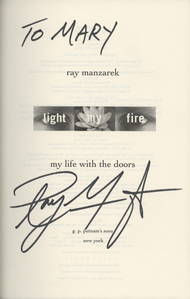 Light My Fire: My Life with the Doors