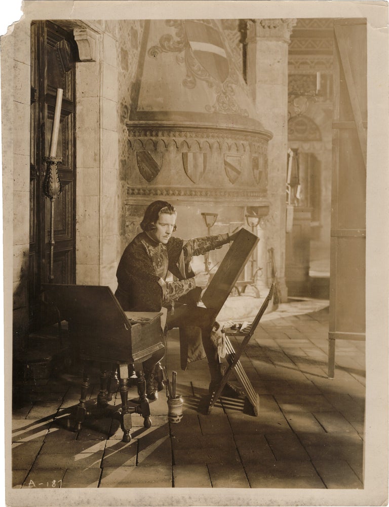 Book #171495] Romeo and Juliet (Two original photographs from the 1936 film). Leslie Howard Norma...