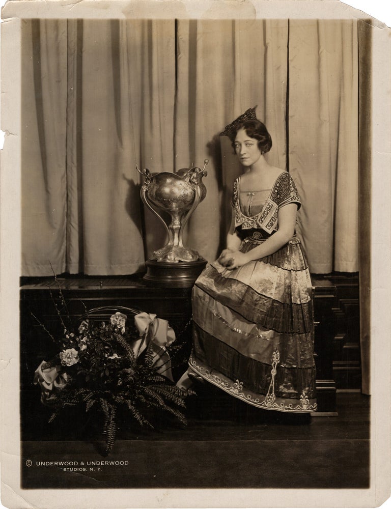 Book #171505] Original publicity photograph of Pauline Frederick, circa 1910s. Pauline Frederick,...