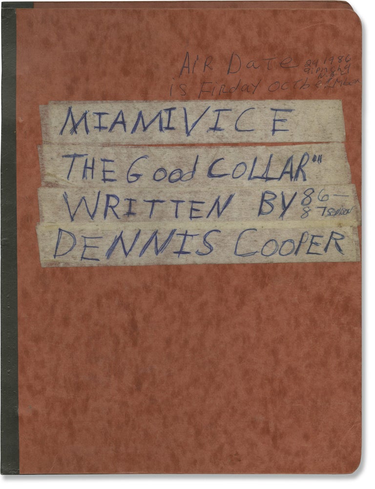 Miami Vice: The Good Collar (Original screenplay for the 1986 television episode