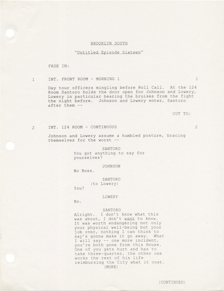 Brooklyn South: Don't You Be My Valentine [Untitled Episode Sixteen]