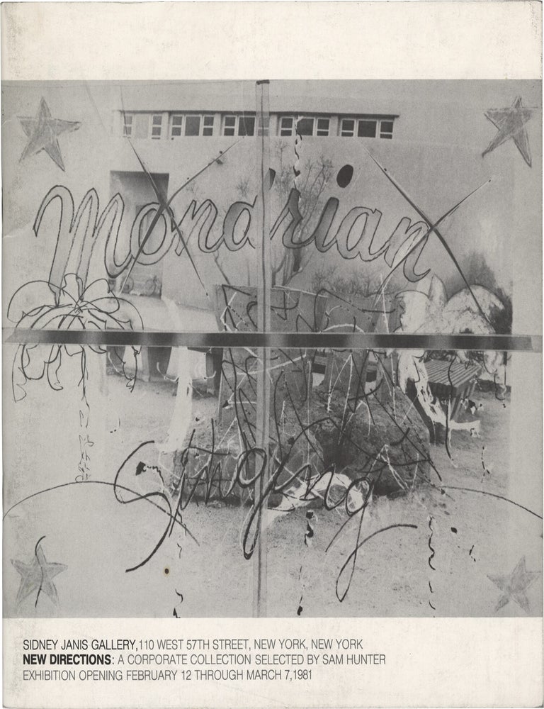 Book #171565] New Directions (Original catalog for the 1981 exhibition). Sam Hunter, essay