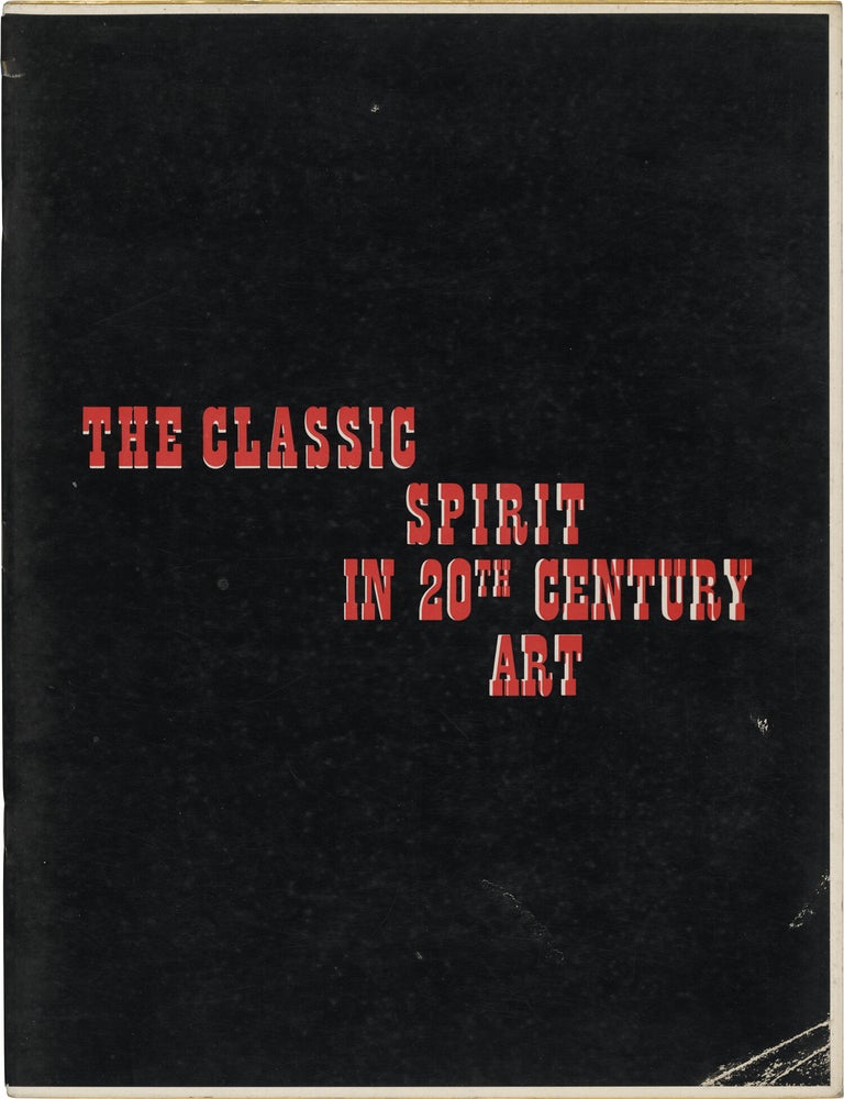 Book #171576] The Classic Spirit in 20th [Twentieth] Century Art: Painters and Sculptors from...
