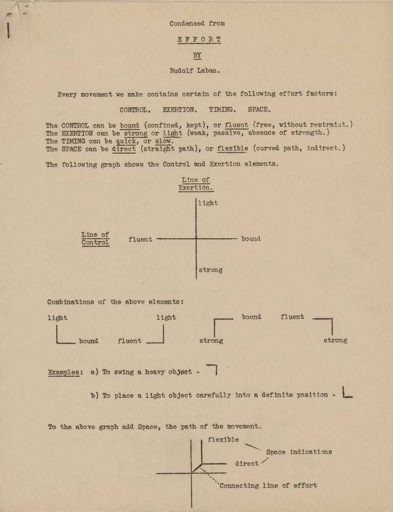 Collection of material produced by The Dance Notation Bureau, 1943-1946