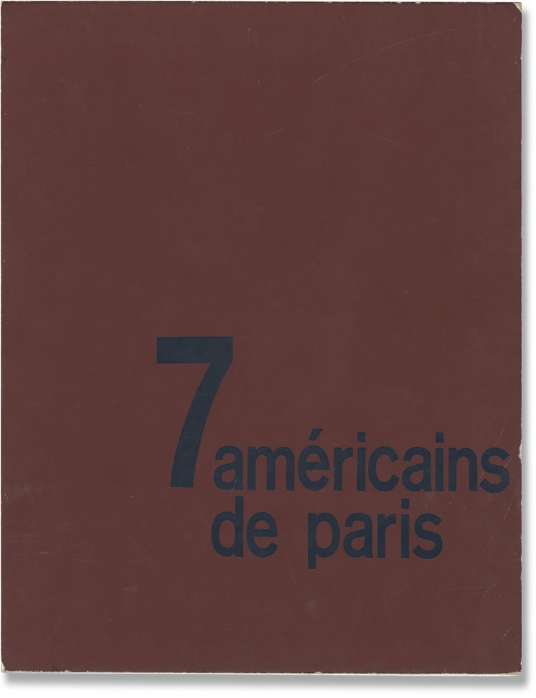 Book #171621] 7 Americains de Paris [Seven Americans in Paris] (First Edition). Exhibition...