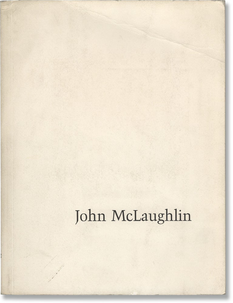 Book #171638] John McLaughlin: Paintings, 1949-1975 (First Edition). John McLaughlin