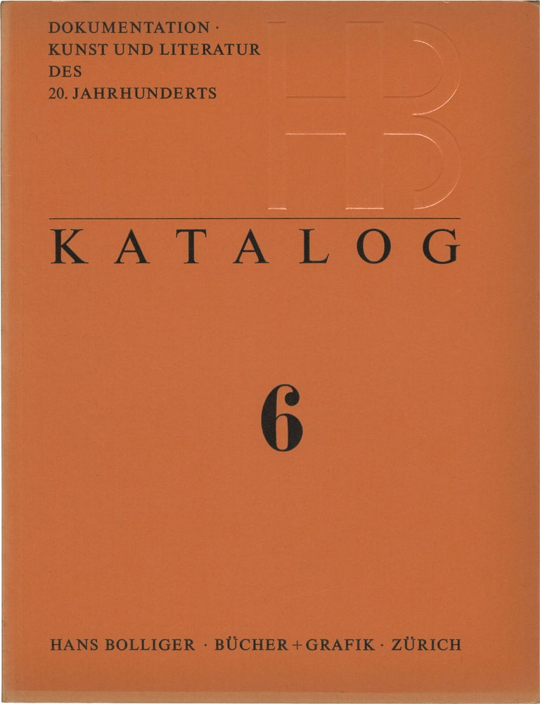 Katalog [Catalog] Vols. 1, 2, 3, and 6
