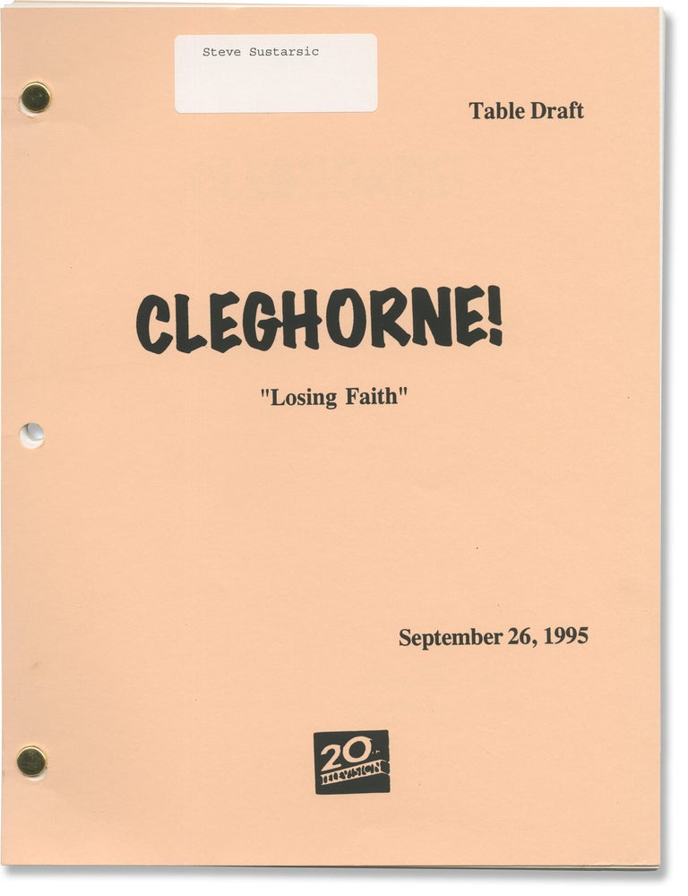 Cleghorne!: Losing Faith (Two original screenplays for the 1995 television episode