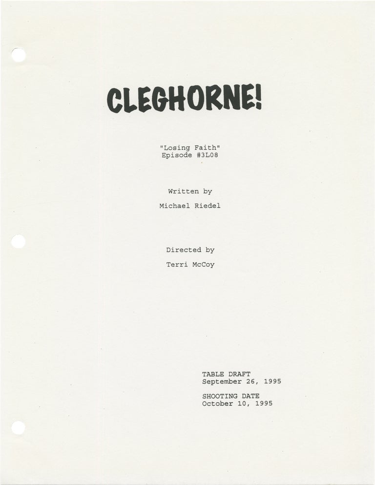 Cleghorne!: Losing Faith