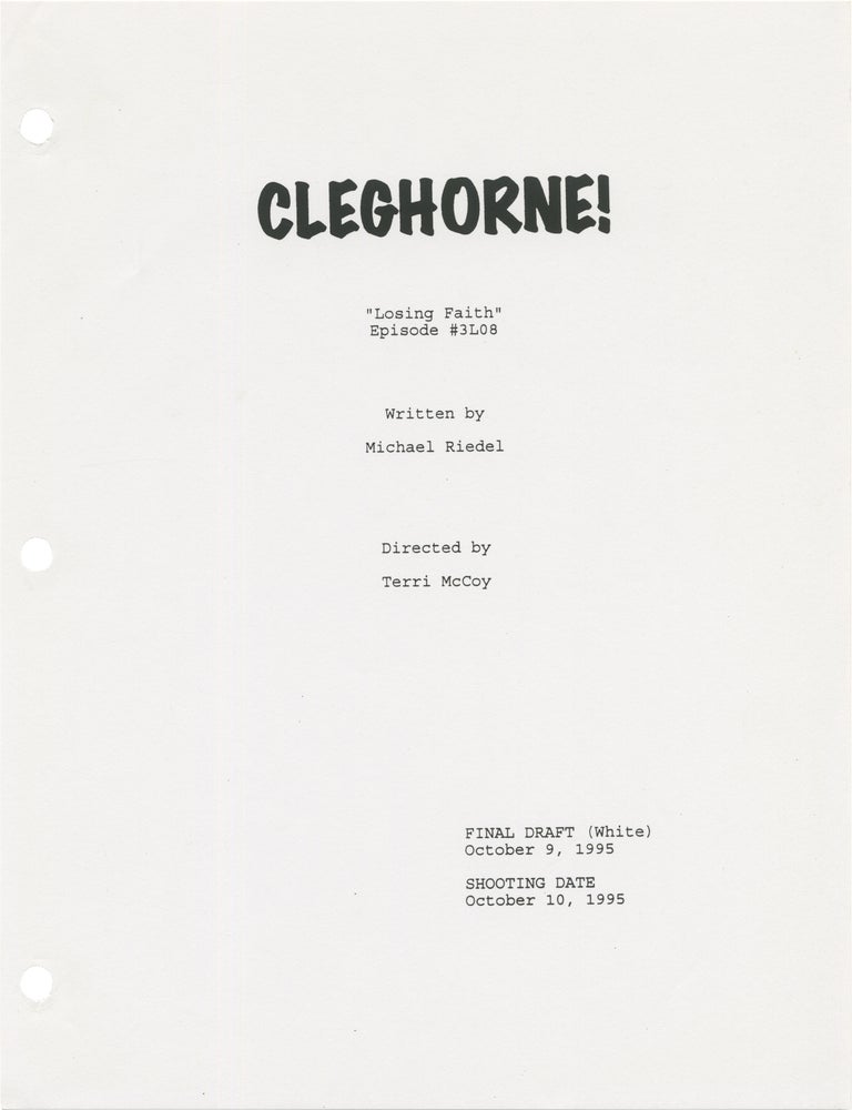 Cleghorne!: Losing Faith