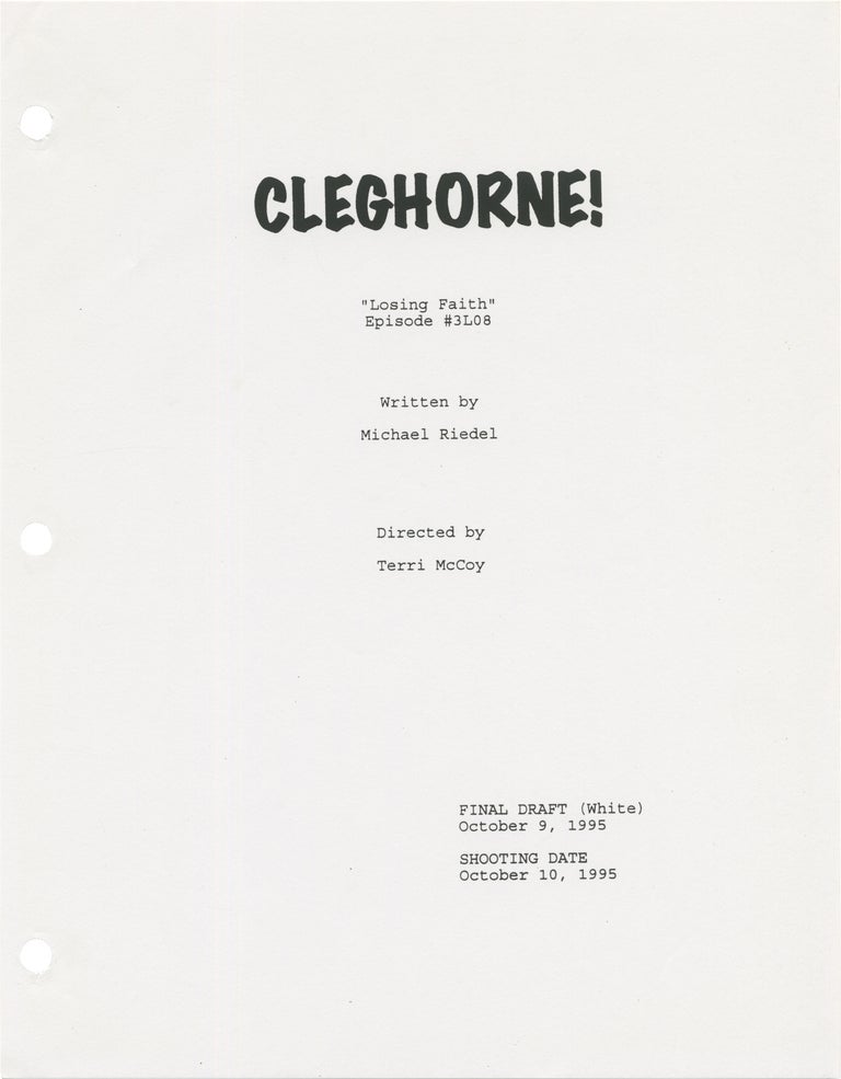 Cleghorne!: Losing Faith