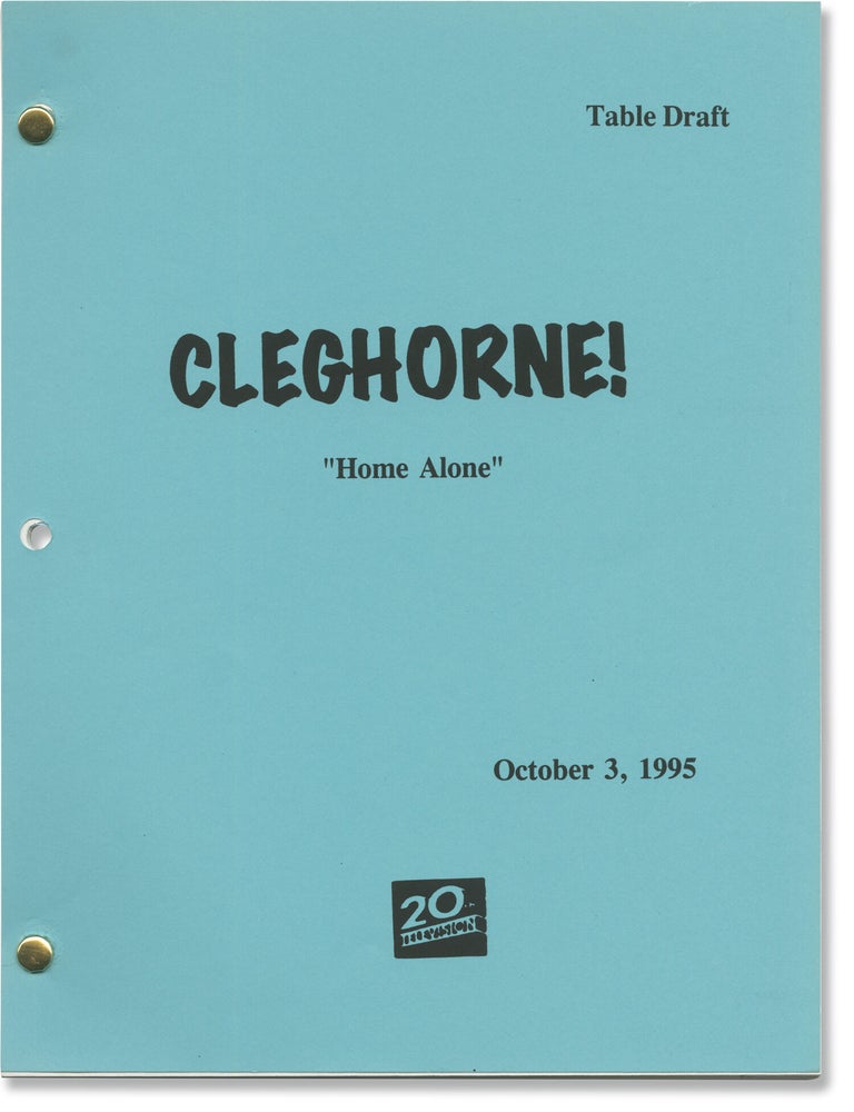 Cleghorne!: Home Alone (Two original screenplays for the 1995 television episode