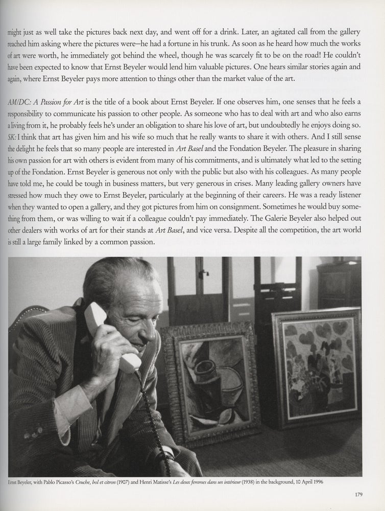 The Other Collection: Homage to Ernst and Hildy Beyeler
