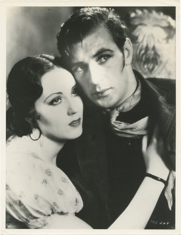 Book #171659] The Texan (Original photograph from a re-release of the 1930 film). Fay Wray Gary...