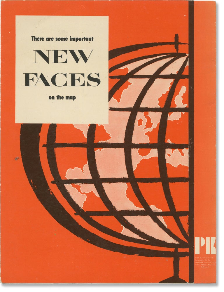 Book #171668] Original press kit produced by Paul Kohner Agency, circa 1960. Hollywood, Richard...