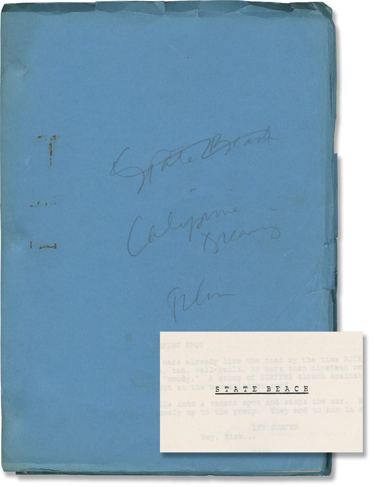 California Dreaming [State Beach] (Original screenplay for the 1979 film, copy belonging to...