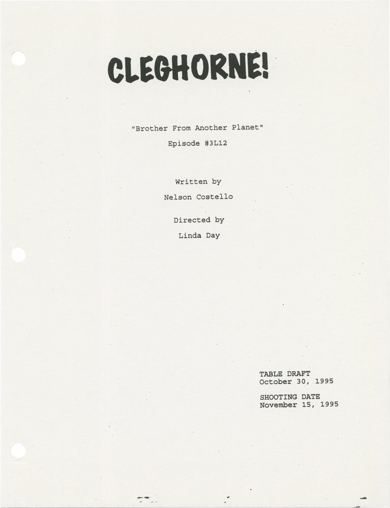 Cleghorne!: Brother from Another Planet