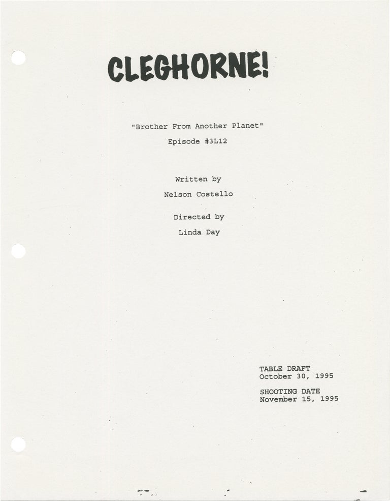 Cleghorne!: Brother from Another Planet