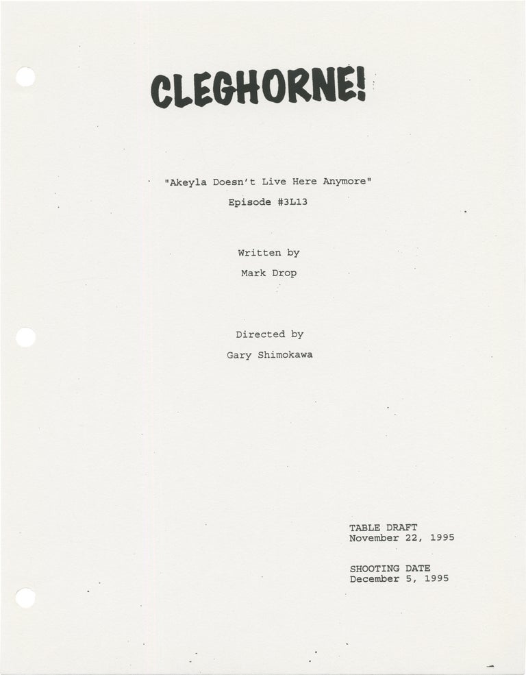 Cleghorne!: Akeyla Doesn't Live Here Anymore