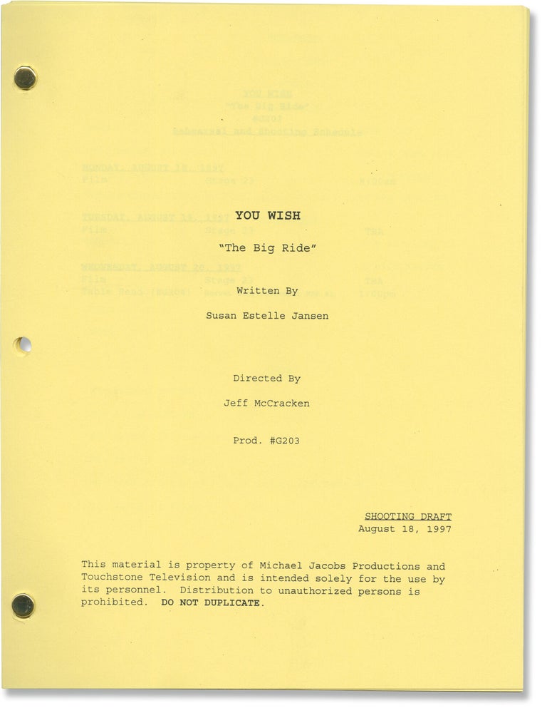 You Wish: The Big Ride