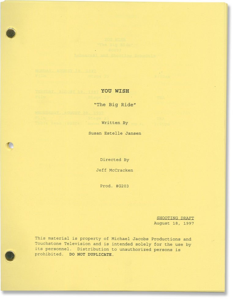 You Wish: The Big Ride