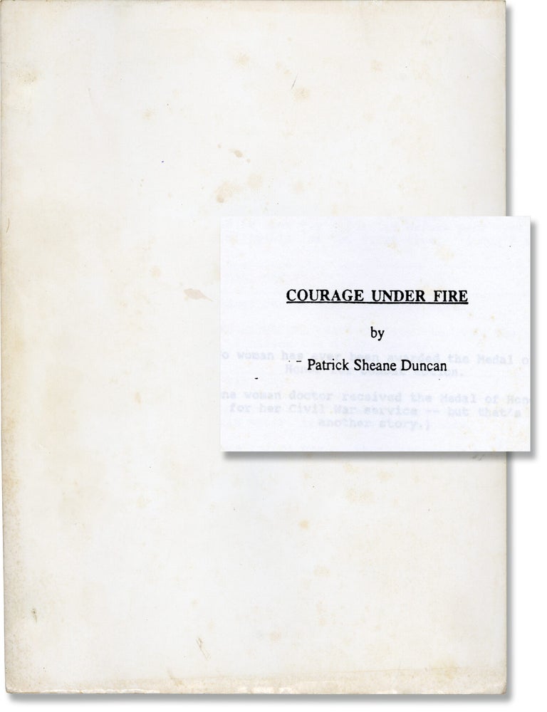 Courage Under Fire (Original screenplay for the 1996 film