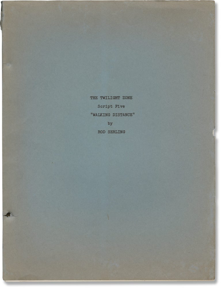 The Twilight Zone: Walking Distance (Teaching script for the 1959 television episode