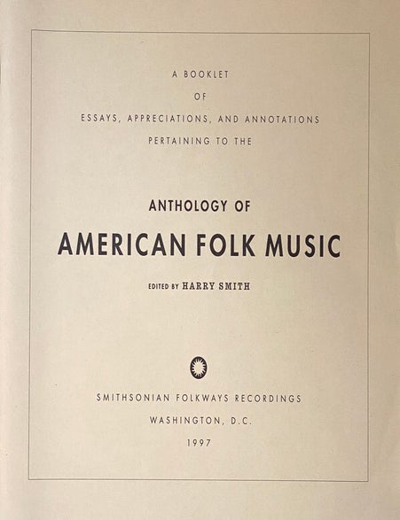 Anthology of American Folk Music CD Box Set