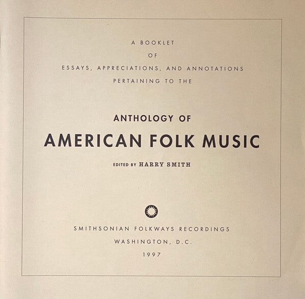 Anthology of American Folk Music CD Box Set