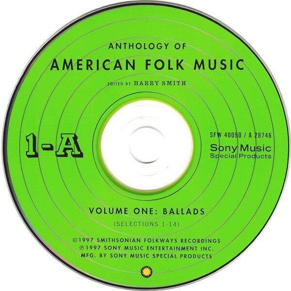 Anthology of American Folk Music CD Box Set